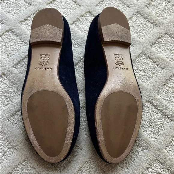 Margaux Blue Suede Flats Versatile Everyday Comfort 9 - Picture 5 of 5